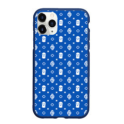 Чехол iPhone 11 Pro матовый Blue Dope Camo Dope Street Market, цвет: 3D-тёмно-синий