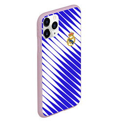 Чехол iPhone 11 Pro матовый Real madrid реал мадрид, цвет: 3D-розовый — фото 2