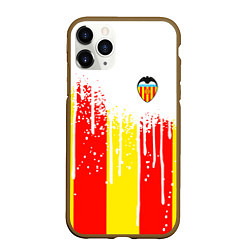 Чехол iPhone 11 Pro матовый Valencia спорт, цвет: 3D-коричневый