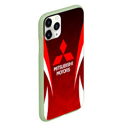 Чехол iPhone 11 Pro матовый MITSHUBISHI RED CAMO, цвет: 3D-салатовый — фото 2