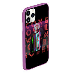Чехол iPhone 11 Pro матовый Лил Пип Альбом Come Over Lil Peep, цвет: 3D-фиолетовый — фото 2