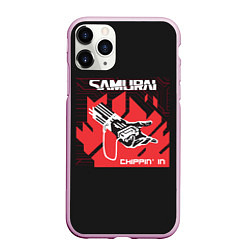 Чехол iPhone 11 Pro матовый SAMURAI Chippin In, цвет: 3D-розовый