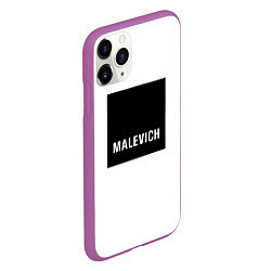 Чехол iPhone 11 Pro матовый MALEVICH, цвет: 3D-фиолетовый — фото 2