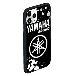 Чехол iPhone 11 Pro матовый YAMAHA Racing Краска, цвет: 3D-черный — фото 2