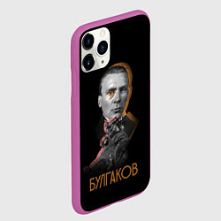 Чехол iPhone 11 Pro матовый Автор Булгаков, цвет: 3D-фиолетовый — фото 2