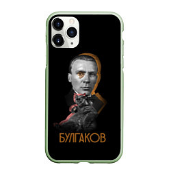 Чехол iPhone 11 Pro матовый Автор Булгаков, цвет: 3D-салатовый