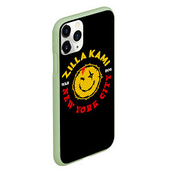 Чехол iPhone 11 Pro матовый ZillaKami x SosMula City Morgue New York City, цвет: 3D-салатовый — фото 2