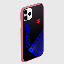 Чехол iPhone 11 Pro матовый SUZUKI СУЗУКИ, цвет: 3D-малиновый — фото 2
