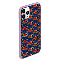 Чехол iPhone 11 Pro матовый Фишки, Ставки, Покер, цвет: 3D-сиреневый — фото 2