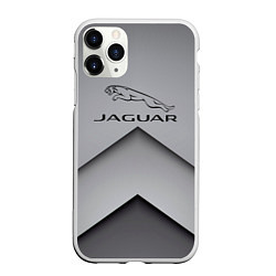 Чехол iPhone 11 Pro матовый JAGUR ЯГУАР, цвет: 3D-белый