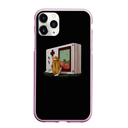 Чехол iPhone 11 Pro матовый The Ring of Mario, цвет: 3D-розовый