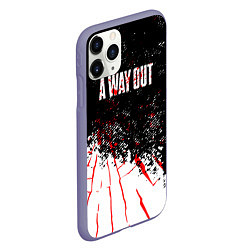 Чехол iPhone 11 Pro матовый A way out, цвет: 3D-серый — фото 2