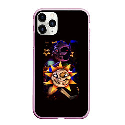 Чехол iPhone 11 Pro матовый Five Nights at Freddys: Security Breach - Воспитат, цвет: 3D-розовый