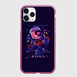 Чехол iPhone 11 Pro матовый Five Nights at Freddys: Security Breach - воспитат, цвет: 3D-малиновый