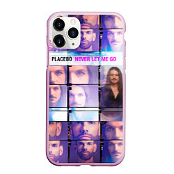 Чехол iPhone 11 Pro матовый Placebo - экраны, цвет: 3D-розовый