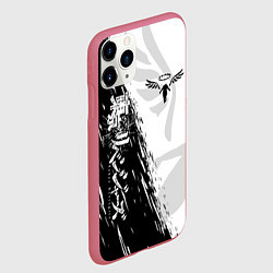 Чехол iPhone 11 Pro матовый WALHALLA TEAM LOGO BLACK ТОКИЙСКИЕ МСТИТЕЛИ, цвет: 3D-малиновый — фото 2