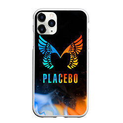 Чехол iPhone 11 Pro матовый Placebo, Logo, цвет: 3D-белый