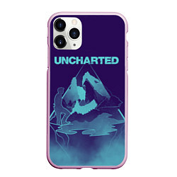Чехол iPhone 11 Pro матовый Uncharted Арт, цвет: 3D-розовый
