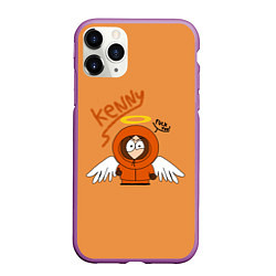 Чехол iPhone 11 Pro матовый Южный парк - Кенни Kenny, цвет: 3D-фиолетовый