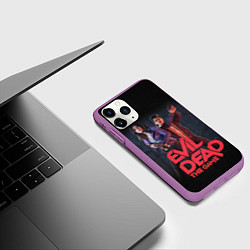 Чехол iPhone 11 Pro матовый Kelly and Pablo, цвет: 3D-фиолетовый — фото 2