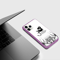 Чехол iPhone 11 Pro матовый DISENCHANTMENT LUCI, цвет: 3D-фиолетовый — фото 2