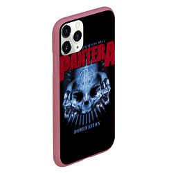 Чехол iPhone 11 Pro матовый Pantera Domination, цвет: 3D-малиновый — фото 2