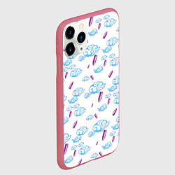 Чехол iPhone 11 Pro матовый ARCANE League Of Legends ТАТУИРОВКА, цвет: 3D-малиновый — фото 2