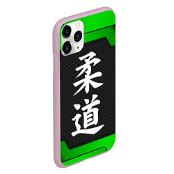 Чехол iPhone 11 Pro матовый JUDO GREEN, цвет: 3D-розовый — фото 2