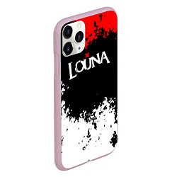 Чехол iPhone 11 Pro матовый Louna band, цвет: 3D-розовый — фото 2