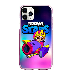 Чехол iPhone 11 Pro матовый Бонни Bonnie Empress Brawl Stars, цвет: 3D-розовый