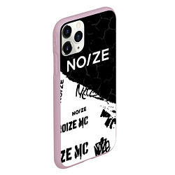 Чехол iPhone 11 Pro матовый Noize mc Паттерн, цвет: 3D-розовый — фото 2