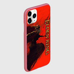 Чехол iPhone 11 Pro матовый МАЛЕНИЯ - MALENIA ELDEN RING, цвет: 3D-малиновый — фото 2