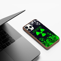 Чехол iPhone 11 Pro матовый STALKER 2 СТАЛКЕР 2 ВОДА, цвет: 3D-коричневый — фото 2