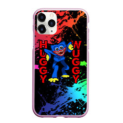 Чехол iPhone 11 Pro матовый POPPY PLAYTIME HAGGY WAGGY ХАГГИ ВАГГИ НЕОН, цвет: 3D-розовый