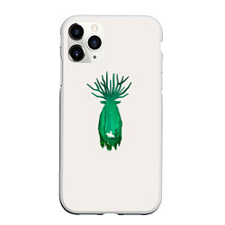 Чехол iPhone 11 Pro матовый Mononoke Princess, цвет: 3D-белый