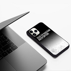 Чехол iPhone 11 Pro матовый ТОТТЕНХЭМ Минимализм, цвет: 3D-черный — фото 2