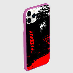 Чехол iPhone 11 Pro матовый The prodigy : дарование, цвет: 3D-фиолетовый — фото 2