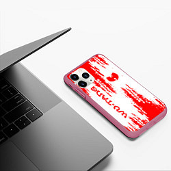 Чехол iPhone 11 Pro матовый Wu-Tang Clan ву танг клан, цвет: 3D-малиновый — фото 2