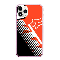 Чехол iPhone 11 Pro матовый FOX X KTM Сollaboration, цвет: 3D-розовый