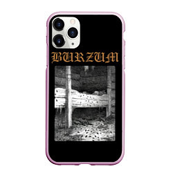 Чехол iPhone 11 Pro матовый Burzum cockroaches, цвет: 3D-розовый