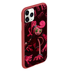 Чехол iPhone 11 Pro матовый Mommy Long Legs PP, цвет: 3D-красный — фото 2