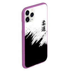 Чехол iPhone 11 Pro матовый ДЗЮДО КУДО JUDO, цвет: 3D-фиолетовый — фото 2