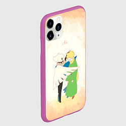Чехол iPhone 11 Pro матовый Дитя Света и Маленький Принц Sky: Children Of The, цвет: 3D-фиолетовый — фото 2