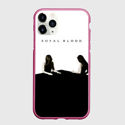 Чехол iPhone 11 Pro матовый How Did We Get So Dark? - Royal Blood, цвет: 3D-малиновый