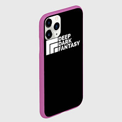 Чехол iPhone 11 Pro матовый Глубокие темные фантазии Гачи, цвет: 3D-фиолетовый — фото 2