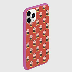 Чехол iPhone 11 Pro матовый Spу x Family Аня Форджер, цвет: 3D-фиолетовый — фото 2