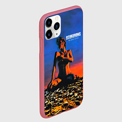 Чехол iPhone 11 Pro матовый Deadly Sting - Scorpions, цвет: 3D-малиновый — фото 2