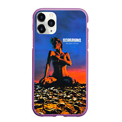 Чехол iPhone 11 Pro матовый Deadly Sting - Scorpions, цвет: 3D-фиолетовый