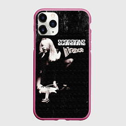 Чехол iPhone 11 Pro матовый In Trance - Scorpions, цвет: 3D-малиновый