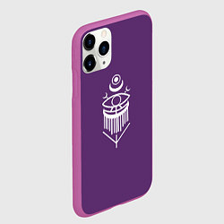 Чехол iPhone 11 Pro матовый Dead by Daylight - Mikaela, цвет: 3D-фиолетовый — фото 2